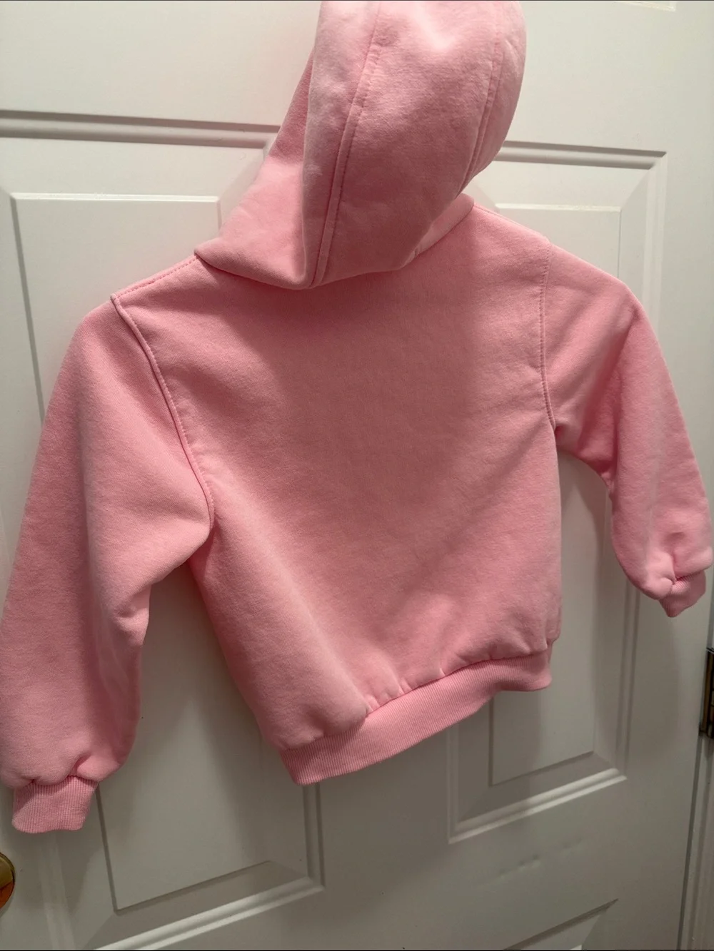Nike Kids 4T Pink Hoodie with White Logo